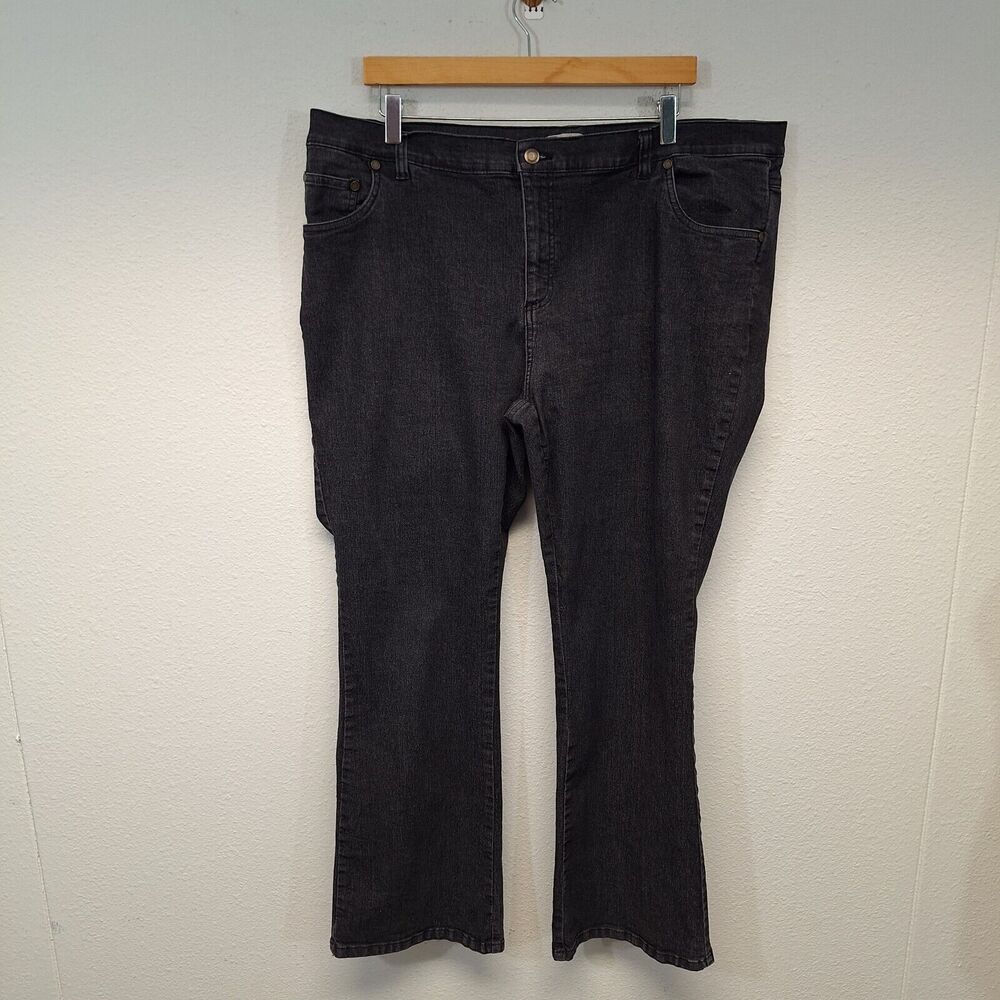 Woman Within Jeans 20W Black Pants Denim Jeans Women